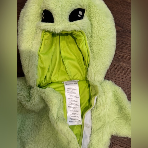 Pottery Barn Kids Green Baby Alien Costume - Picture 3 of 5